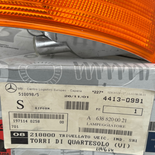 INDICATORE DI DIREZIONE SX ORIGINALE MERCEDES-BENZ VITO (96-07) - immagine 4
