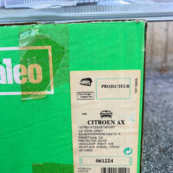 FANALE ANTERIORE DX CITROEN AX (86-98) VALEO 061224 - immagine 3
