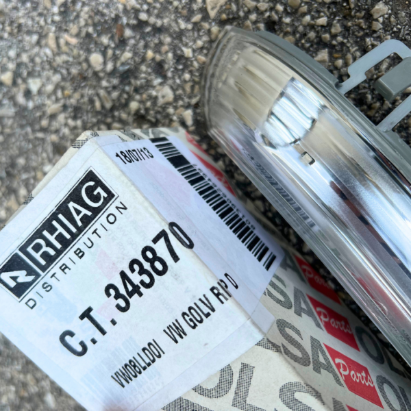 1K0349102 OLSA INDICATORE DI DIREZIONE ANTERIORE DX VW GOLF 5/6 (C.T. 343870) RHIAG - immagine 3