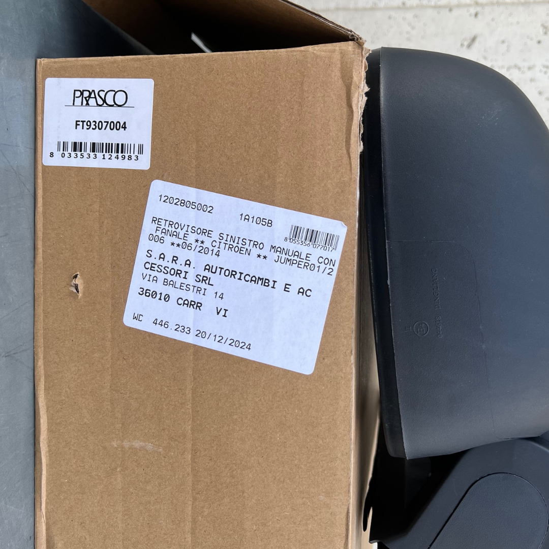 SPECCHIO RETROVISORE SX ESTERNO PRASCO DUCATO/JUMPER/BOXER - immagine 4